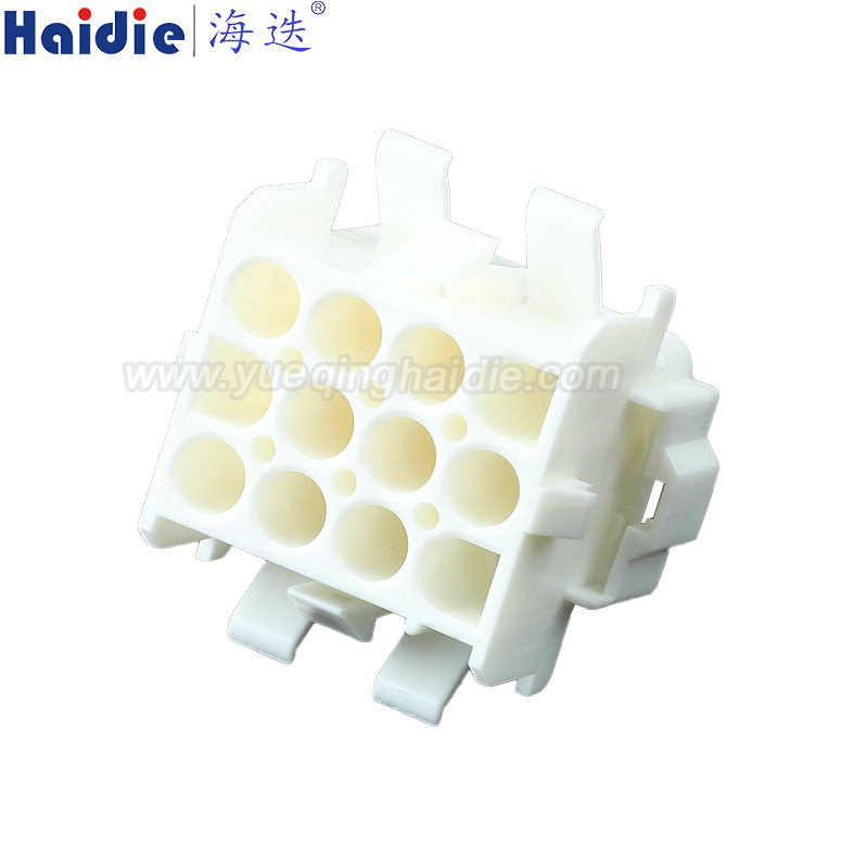 770055-1 Haidie 12 Pin Female Automotive Wire Harness Connector Plastic Housing Plug with Matching Terminals