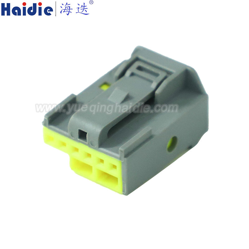 1719067-1 Haidie 8 Pin Female compposite Automotive Wire Harness Connector Plastic Housing Plug with Matching Terminals