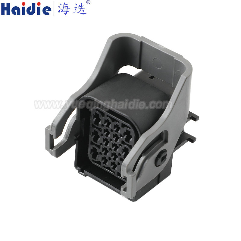 1743355-2 Haidie Automotive Wire Harness Connector Plastic Housing Plug with Matching Terminals