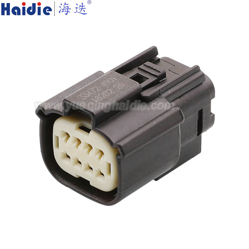 33472-4901 Haidie 8 Pin Female waterproof Automotive Wire Harness Connector Plastic Housing Plug with Matching Terminals