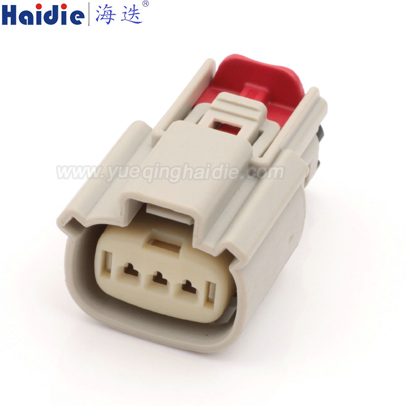 33471-0307 Haidie 3 Pin Female waterproof Automotive Wire Harness Connector Plastic Housing Plug with Matching Terminals