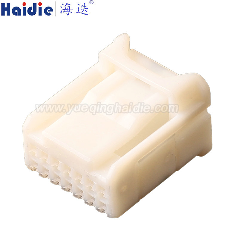 6098-3917 / 90980-12370 / 7283-4675, 14pin, female, Multifunction Steering Wheel Clock Spring Male Female Connector
