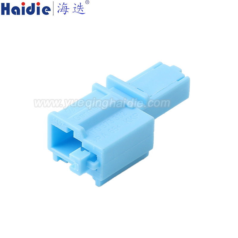 1T0973332 2  pin Auto Pin Wire Cable Harness Auto Connector Housing Plug And Terminal
