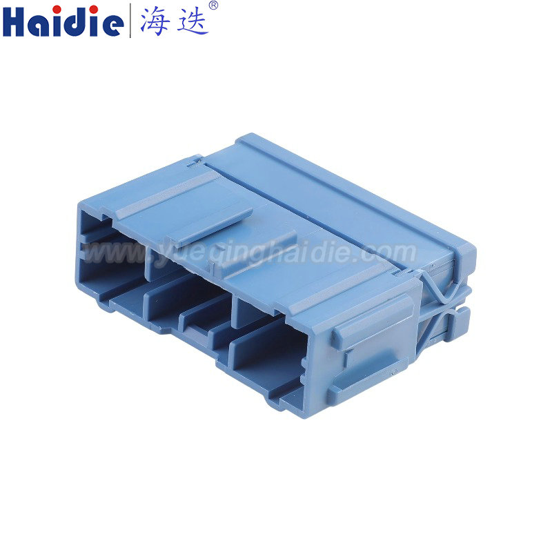 6098-0258, 18pin, blue, male, Automotive Wire Harness Connector Plastic Housing Plug