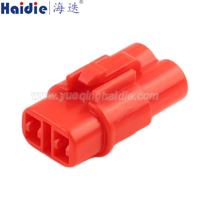 6180-2181, 2pin, red, female, Fog Lamp Modification Adapter Daytime Running Light Connector