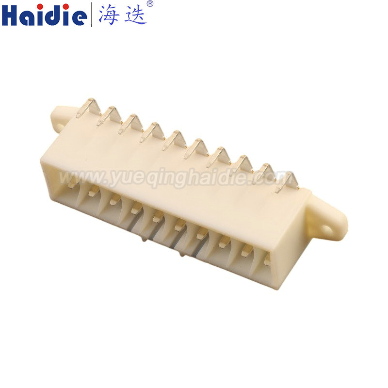 35205-2010, 20pin, pin header, white