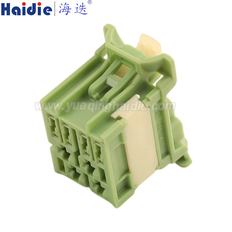 160026-00020, 12pin, composite, female, green, Automotive Wire Harness Connector Plastic Housing Plug