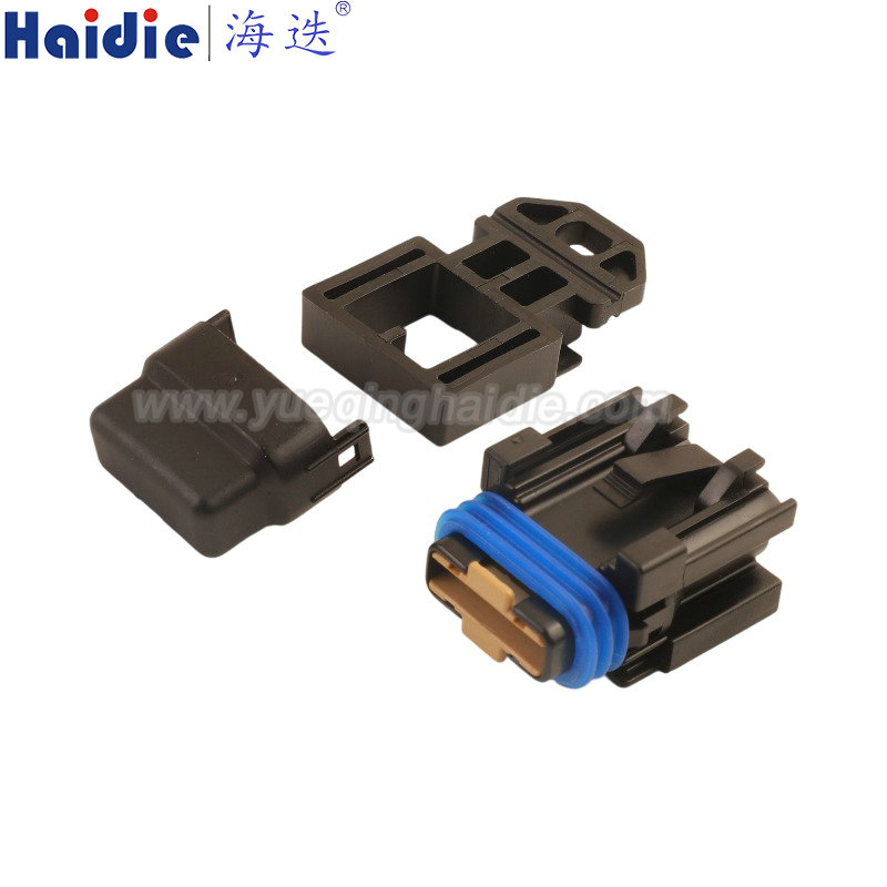 301320 / 203702-2770, 2pin, composite, waterproof, female, Automotive Wire Harness Connector Plastic Housing Plug