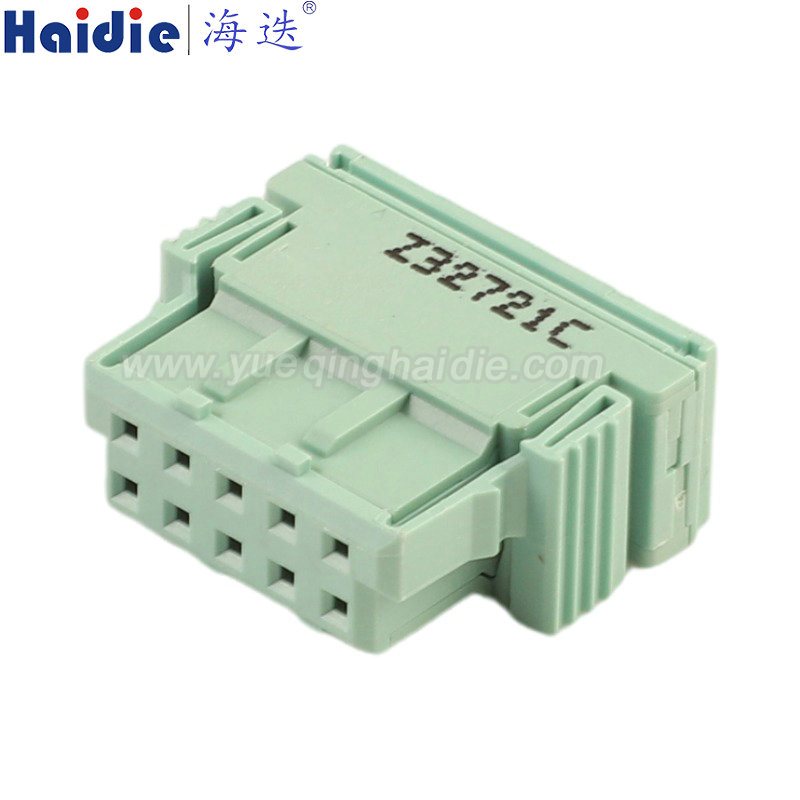474036-E, 10pin, female, green, Automotive Wire Harness Connector Plastic Housing Plug