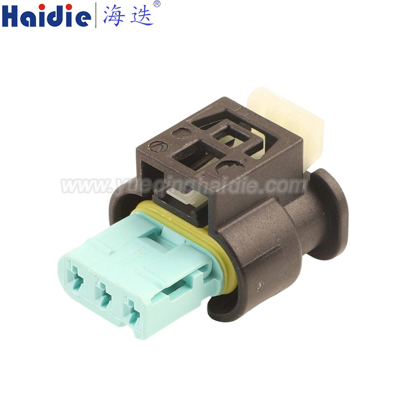 A0005455827, 3pin, female, waterproof, black, Automotive Wire Harness Connector Plastic Housing Plug