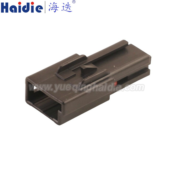 AIT2WSB-02A-1AK, 2pin, male, black, Automotive Wire Harness Connector Plastic Housing Plug