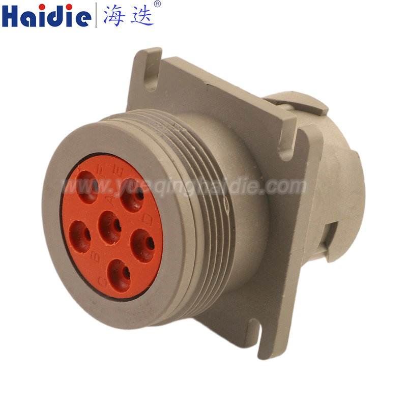 HD10-6-12P, 6pin, waterproof, male, Automotive Wire Harness Connector Plastic Housing Plug