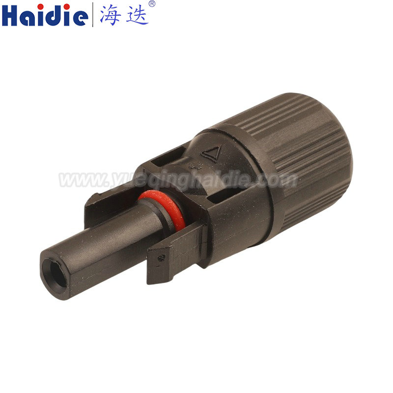 HD015-2.3-21, 1pin, female, MC4 Solar PV Connector 1500V 1000V Male Female Plug Assembly Solar Panel Y Type T Type