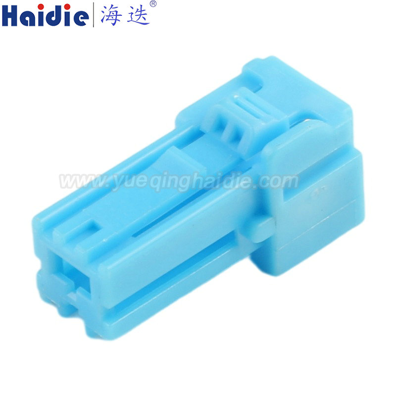 HD024Q-004-21, 2pin, female, blue, Automotive Wire Harness Connector Plastic Housing Plug