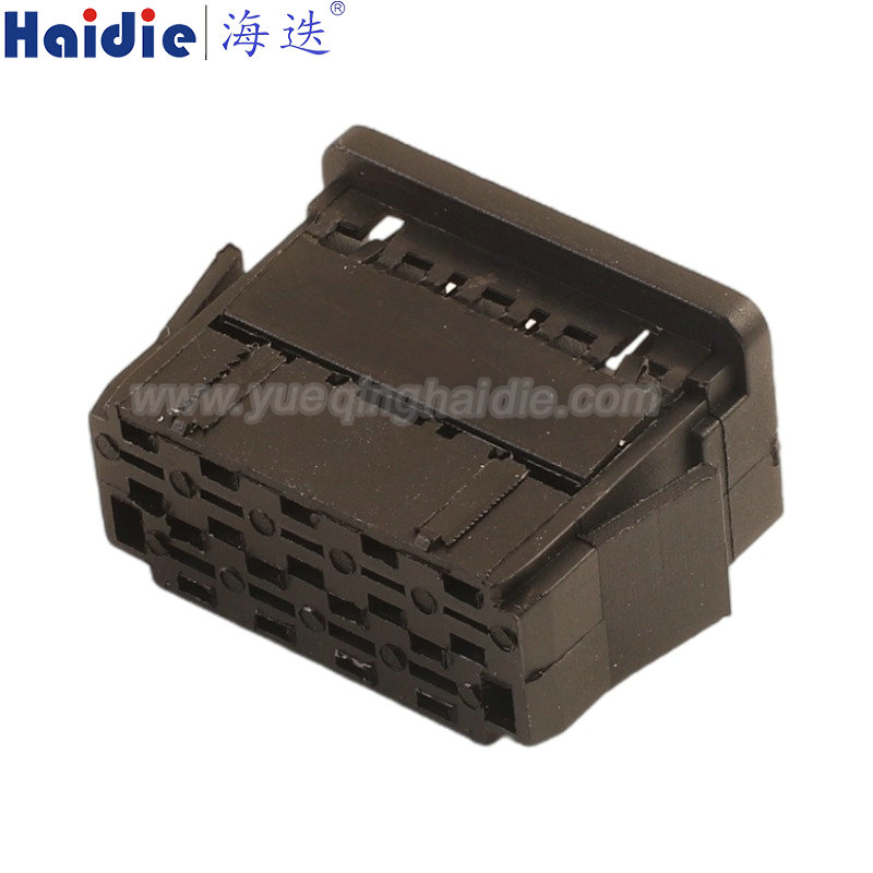 HD095K-3.5-21JP,  9pin, female, black, Automotive Wire Harness Connector Plastic Housing Plug