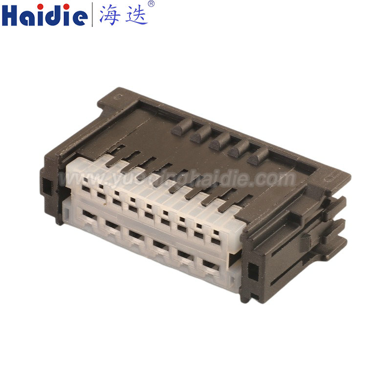 HD152-1.5-2.8-21, 15pin, composite, female, black, Automotive Wire Harness Connector Plastic Housing Plug