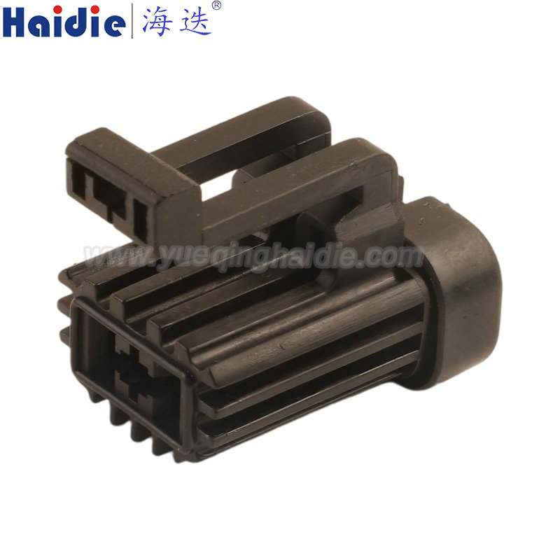 HD0210-6.3-21, 2pin, female, black, composite, HVAC Blower Motor Connector