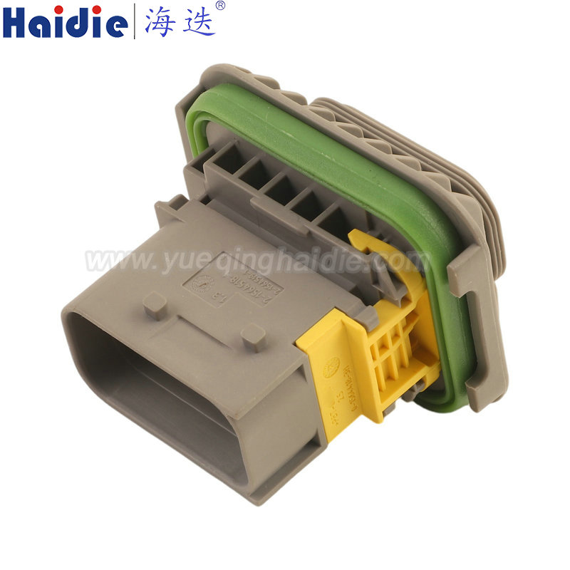 2-1564518-1, 10pin, composite, male, Automotive Wire Harness Connector Plastic Housing Plug with Matching Terminals