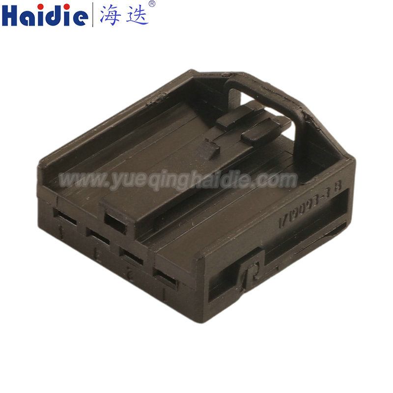 1719093-1, 4pin, female, 4 Way Starter Auto WOOFER Wire Cable Socket With Terminal For BWM 1719093-1 Ca Unsealed Connectors With Cables