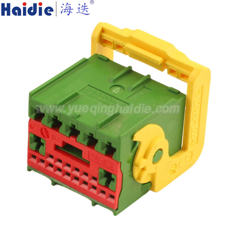 1S7T-14489-FC, 23pin, female, composite, Automotive Wire Harness Connector Plastic Housing Plug with Matching Terminals