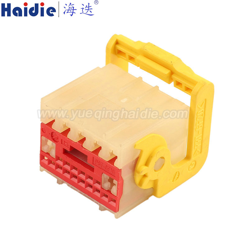 1S7T-14489-HC, 23pin, female, composite, Automotive Wire Harness Connector Plastic Housing Plug with Matching Terminals
