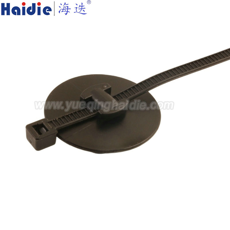 156-00976 / T30RSBH5SD-PA66HS / PA66HIRHS-BK, Fixing tie for stud, inside serrated, ⌀1.0-31.0mm, black, 500pcs.