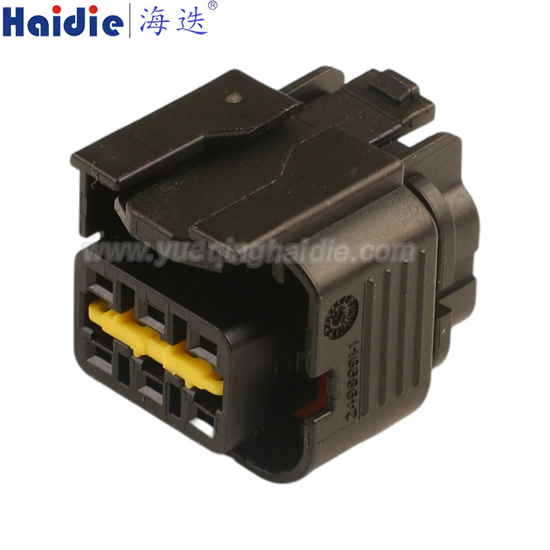 2471991-1, 6pin, female, waterproof, Automotive Wire Harness Connector Plastic Housing Plug with Matching Terminals