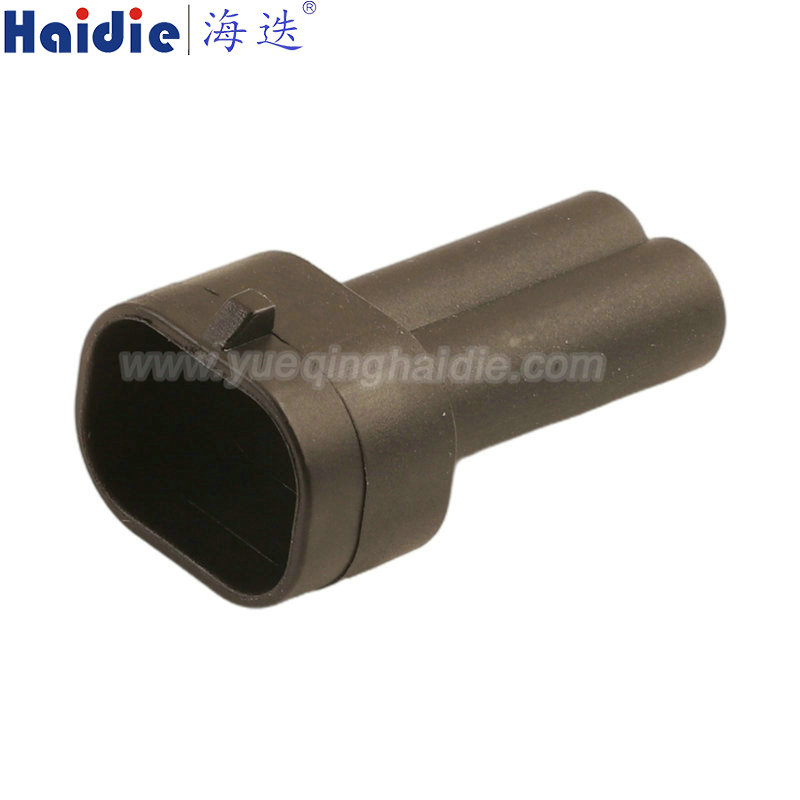 HDY026-2.2-11, 2pin, male, waterproof, Automotive Wire Harness Connector Plastic Housing Plug