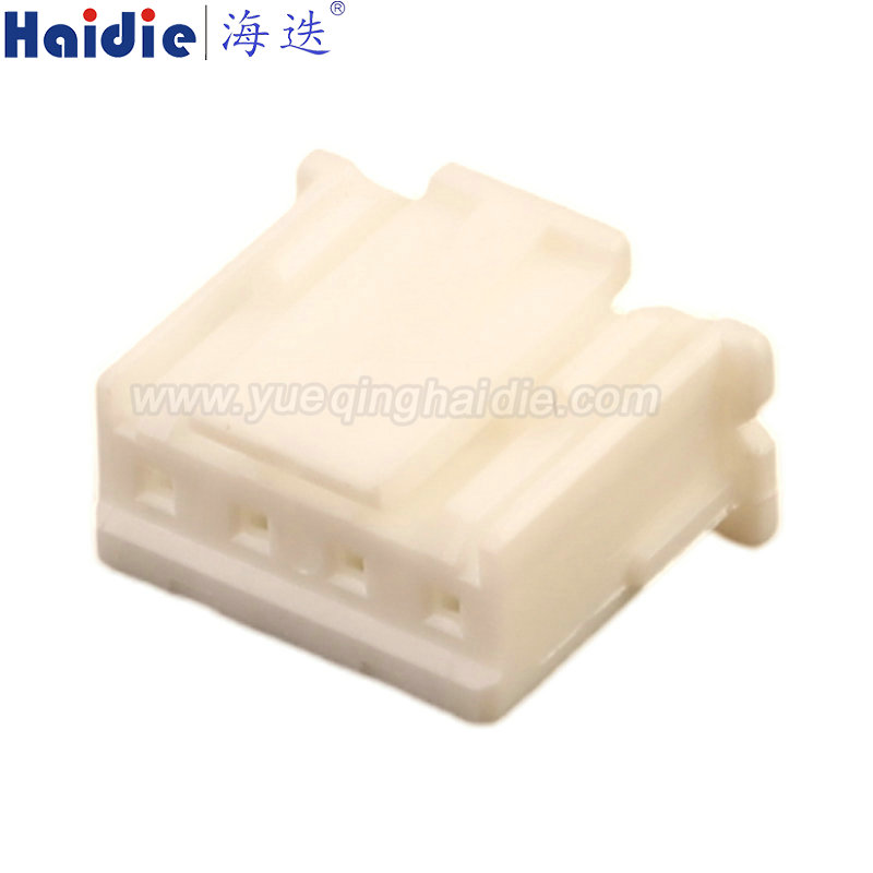 XAP-04V-1, 4pin, female, white, Automotive Wire Harness Connector Plastic Housing Plug