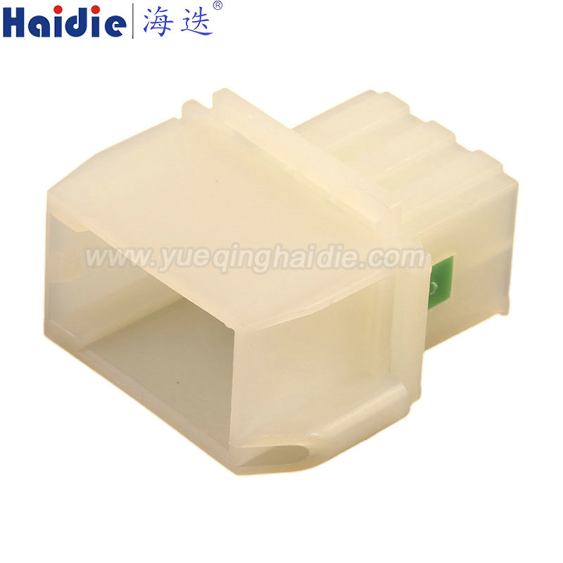 HD067M-2.8-11W, 6pin, male, white, umsealed, Automotive Wire Harness Connector Plastic Housing Plug with Matching Terminals