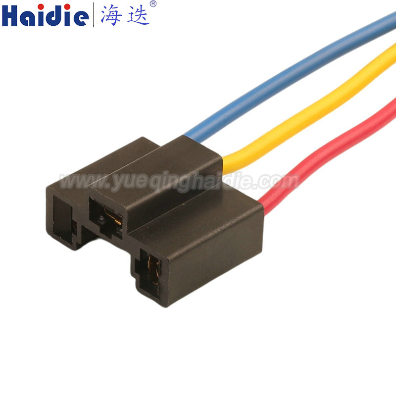 HD0362-3.5-21, 3pin, female, black, Automotive Wire Harness Connector Plastic Housing Plug with Matching Terminals